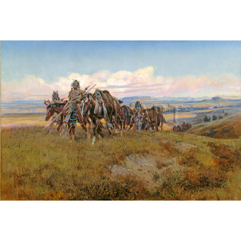 РЕПРОДУКЦИИ НА КАРТИНИ В страната на врага (1921)